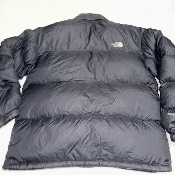 Men’s The North Face Black 700 Down Fill Puffer Jacket Size XLarge - Picture 8 of 8